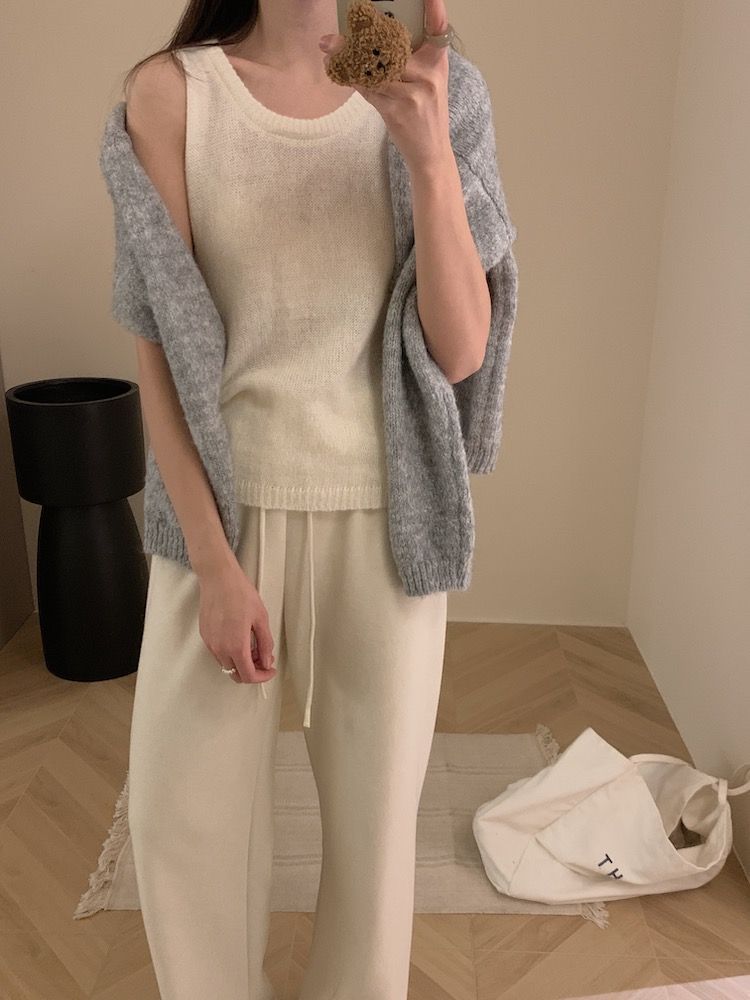 Ensemble Pull en Maille 2 Pièces
