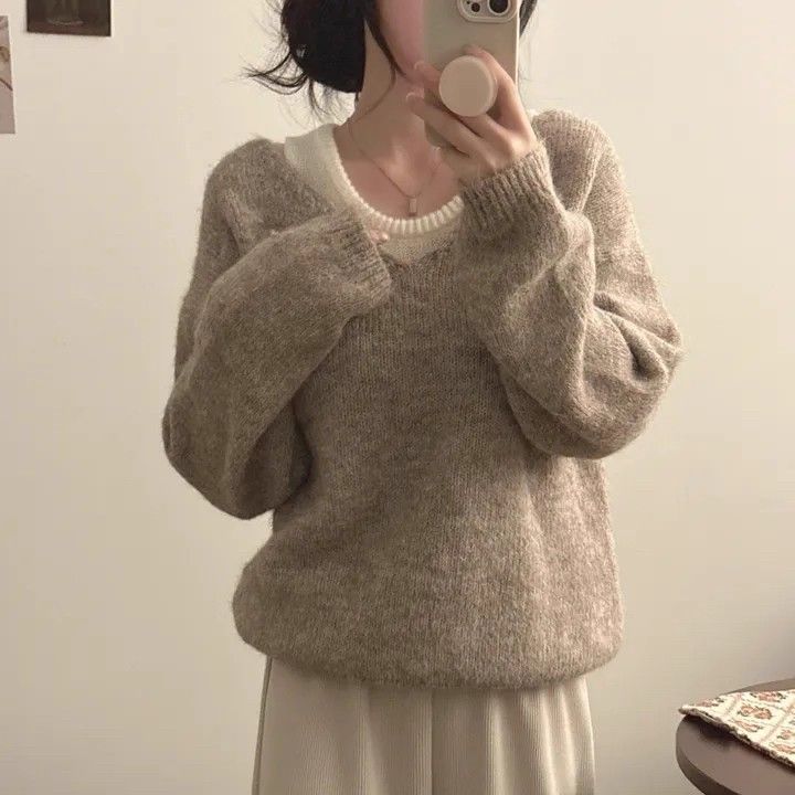 Ensemble Pull en Maille 2 Pièces