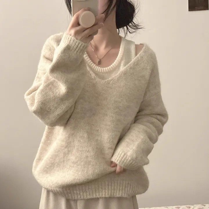 Ensemble Pull en Maille 2 Pièces