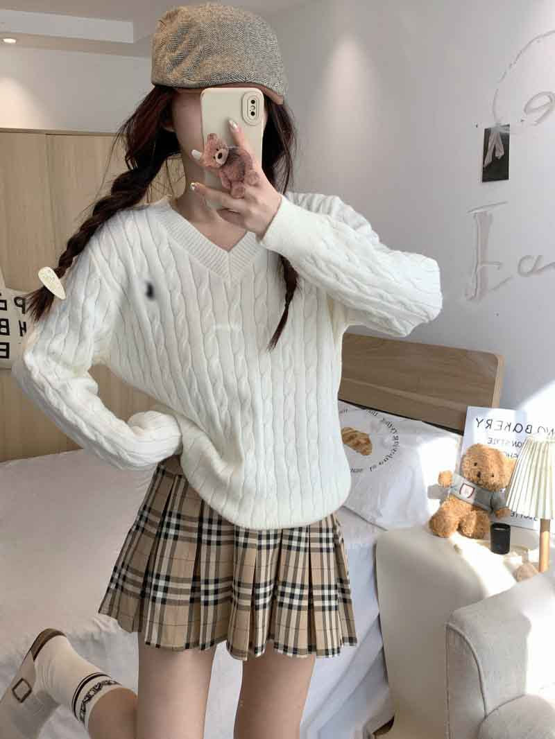 Pull en Maille Col Rond