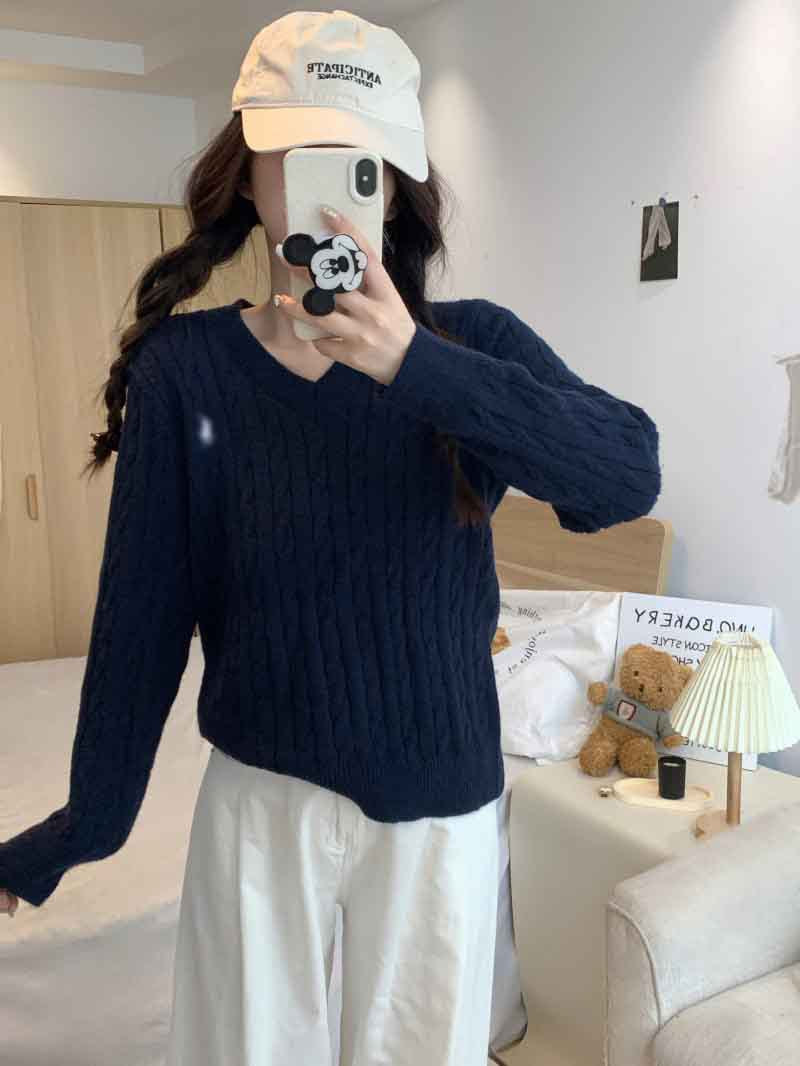 Pull en Maille Col Rond