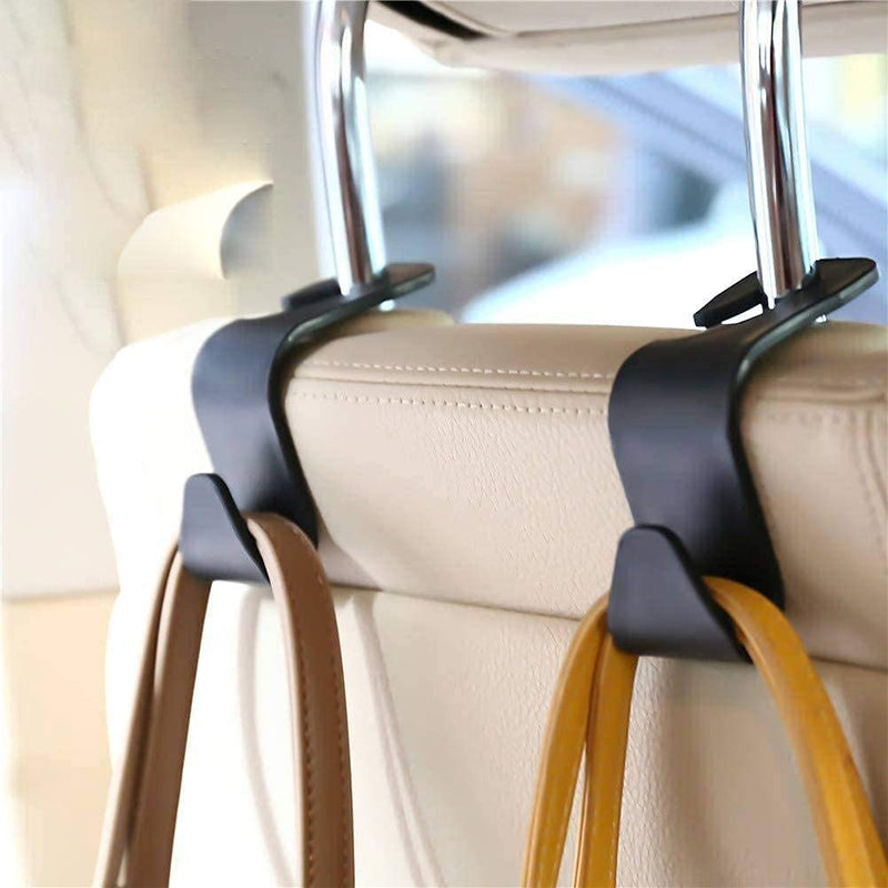 Crochets de Repose-tête de Voiture - Organisateur Portable pour Sacs à Main