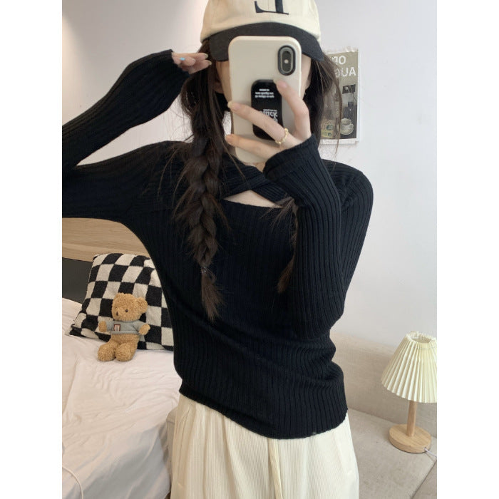 Pull en Maille Ajourée Élégant