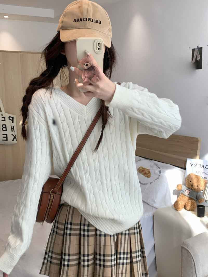 Pull en Maille Col Rond