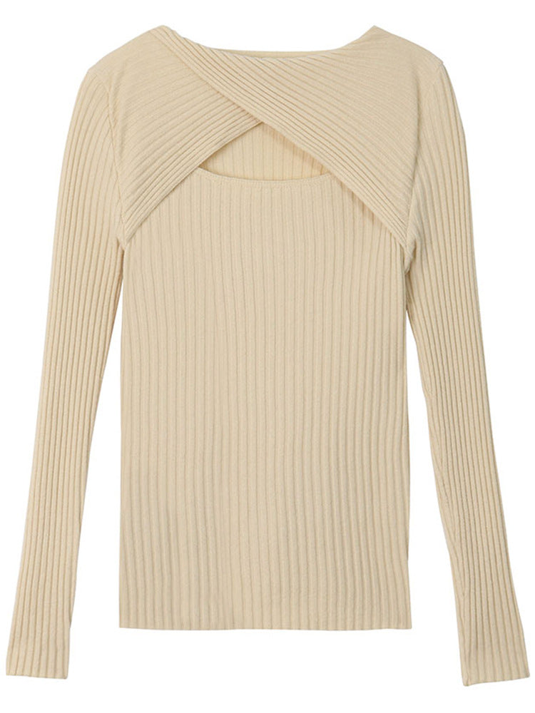 Pull en Maille Ajourée Élégant