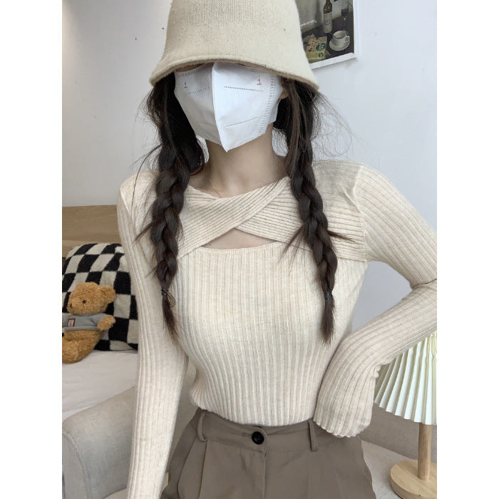 Pull en Maille Ajourée Élégant